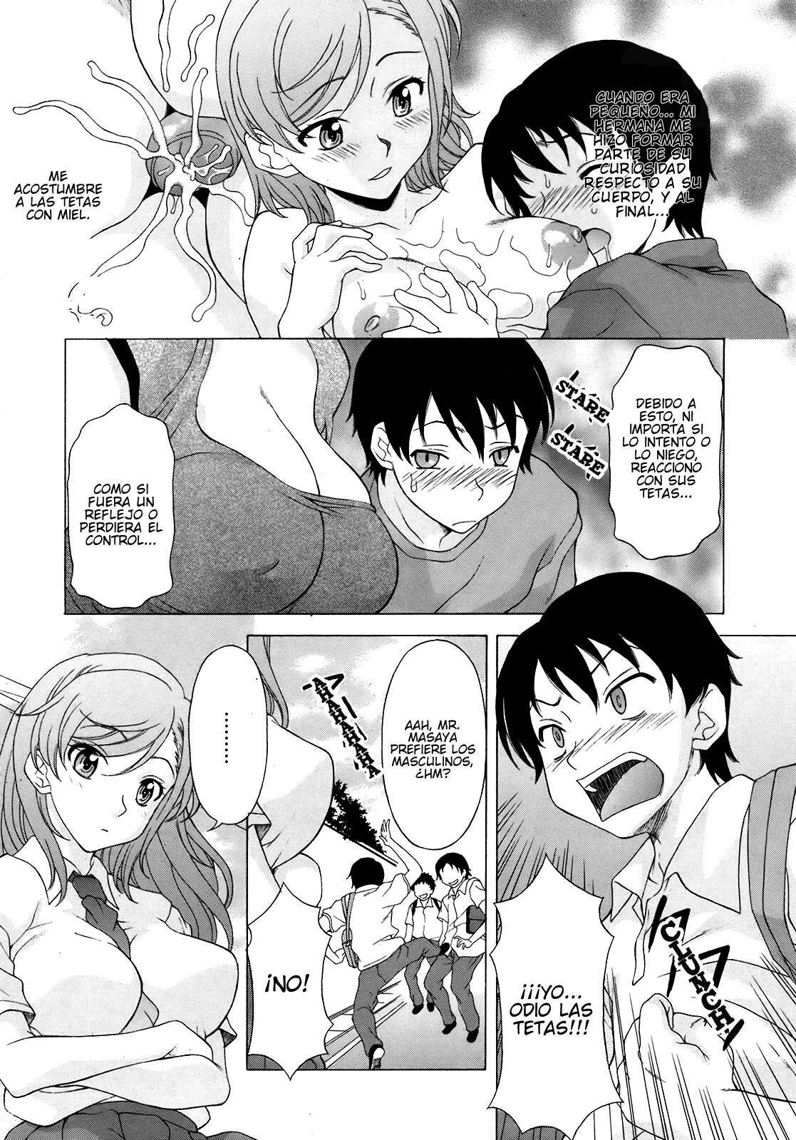 [Kagura Yutakamaru] Hachimitsu Oppai | Honey Breasts (COMIC Tenma 2008-11) [Spanish] {Javiert239} page 5 full