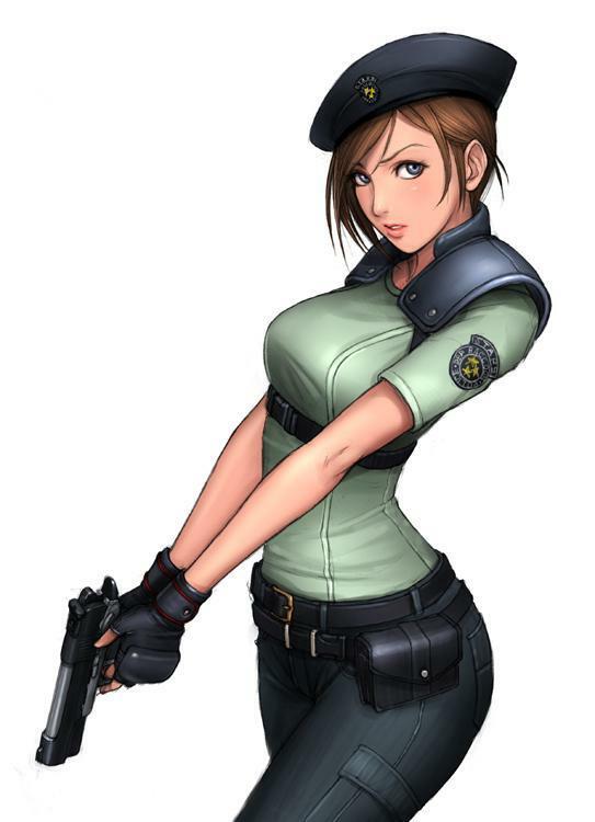 [Human High-Light Film (Jacky Knee de Ukashite Punch x2 Summer de GO!)] Jill Valentine (Resident Evil) [French] [HentaiFR] page 57 full