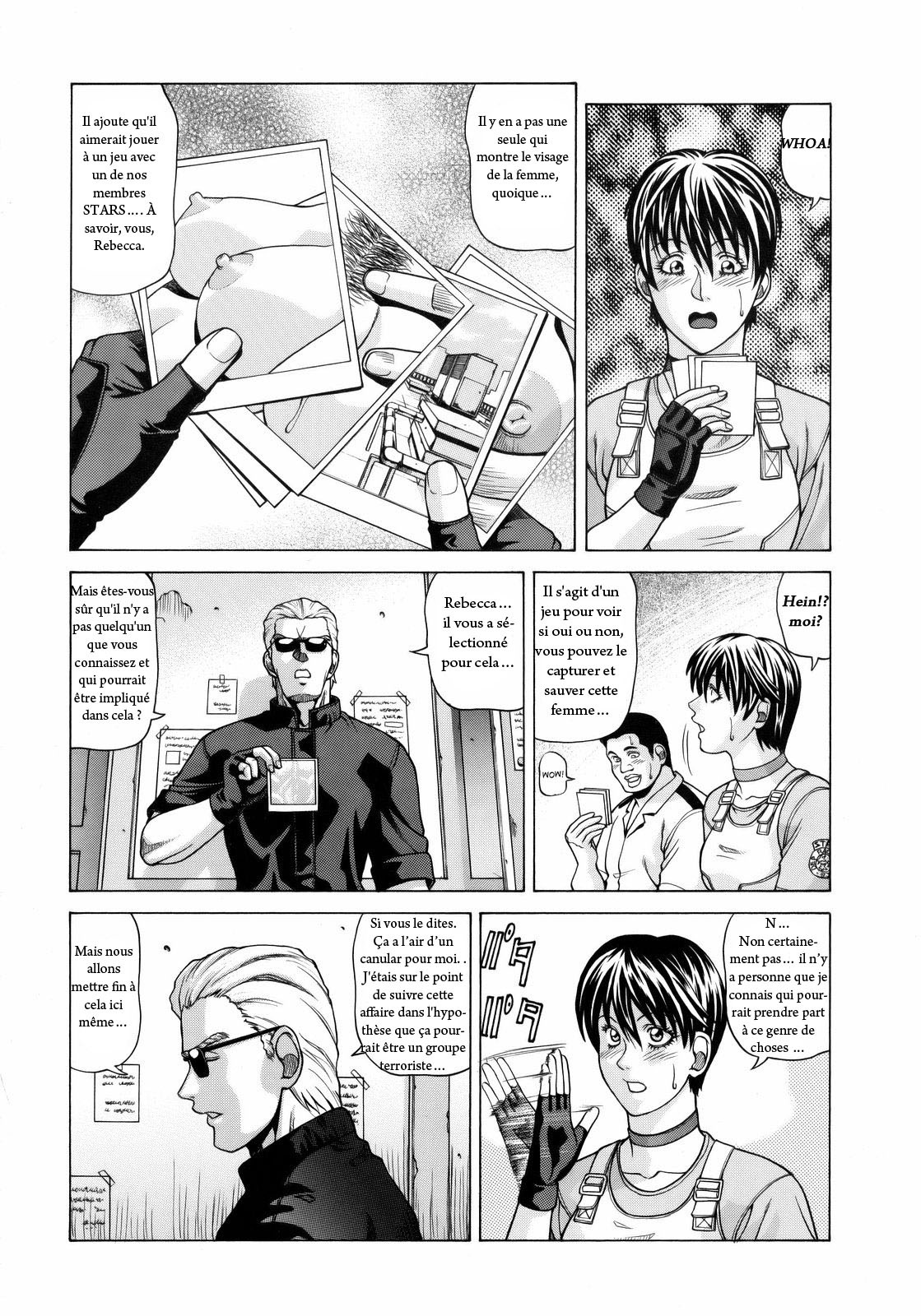 (C75) [Human High-Light Film (Jacky Knee-san)] Rebecca Chambers (Resident Evil) [French] page 3 full