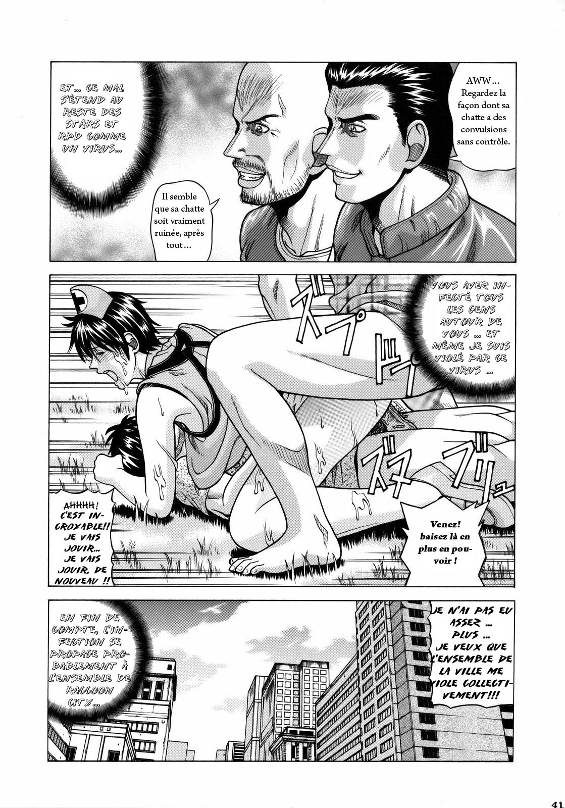 (C75) [Human High-Light Film (Jacky Knee-san)] Rebecca Chambers (Resident Evil) [French] page 40 full