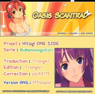 (C77) [T2 ART WORKS (Tony)] Hitagi ONE SIDE (Bakemonogatari) [French] [O-S] page 33 full