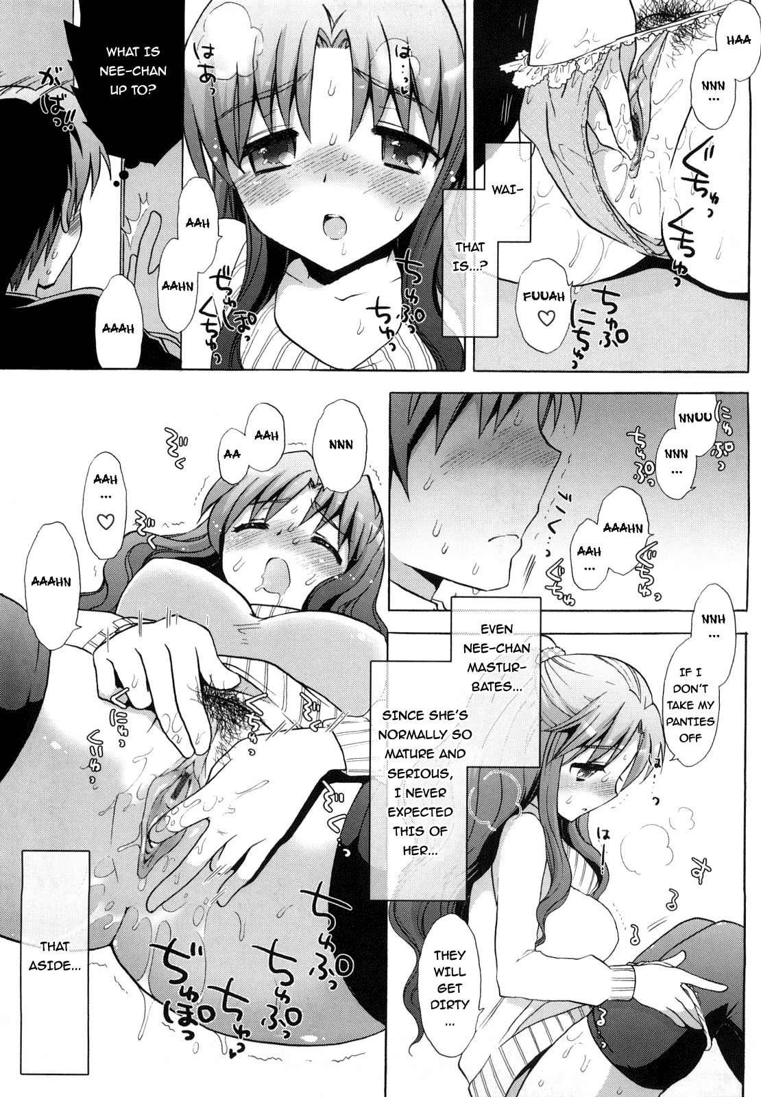 [Mozuya Murasaki] Nee-chan vs XXX - Sister vs Masturbation hall?! (Ecchi na Koto Shiyo...) [English] =TV= page 3 full