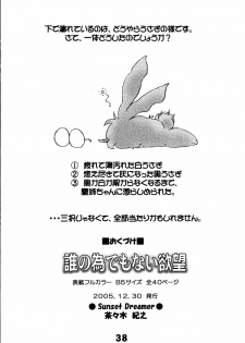 (C69) [Sunset Dreamer (Chachaki Noriyuki)] Dare no Tame Demo Nai Yokubou (Detective Conan) [English] {rookie84} - page 36