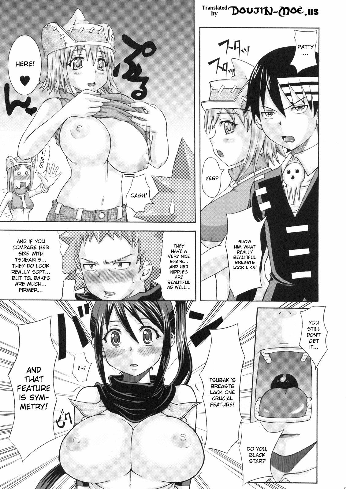 (C77) [Rabbit Labyrinth (Namikaze Rankuu)] RABI×2 3rd Ch. 1 (Soul Eater) [English] page 8 full