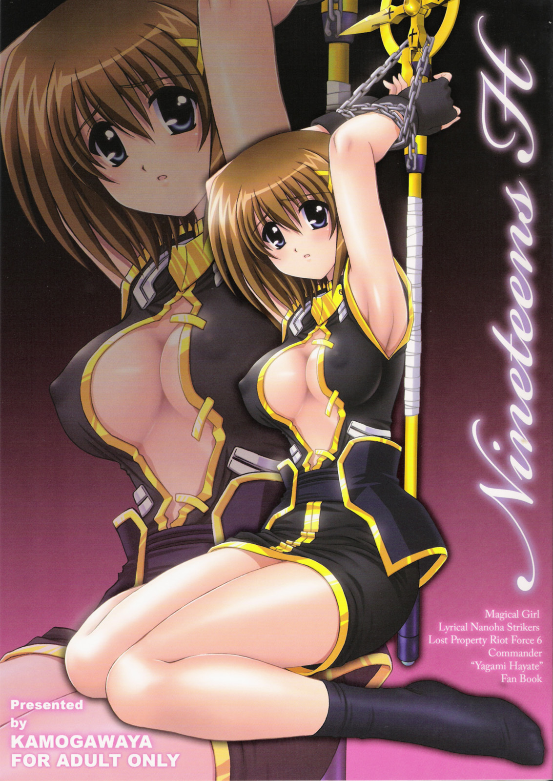 (C75) [Kamogawaya (Kamogawa Tanuki)] Nineteens H (Magical Girl Lyrical Nanoha StrikerS) page 1 full