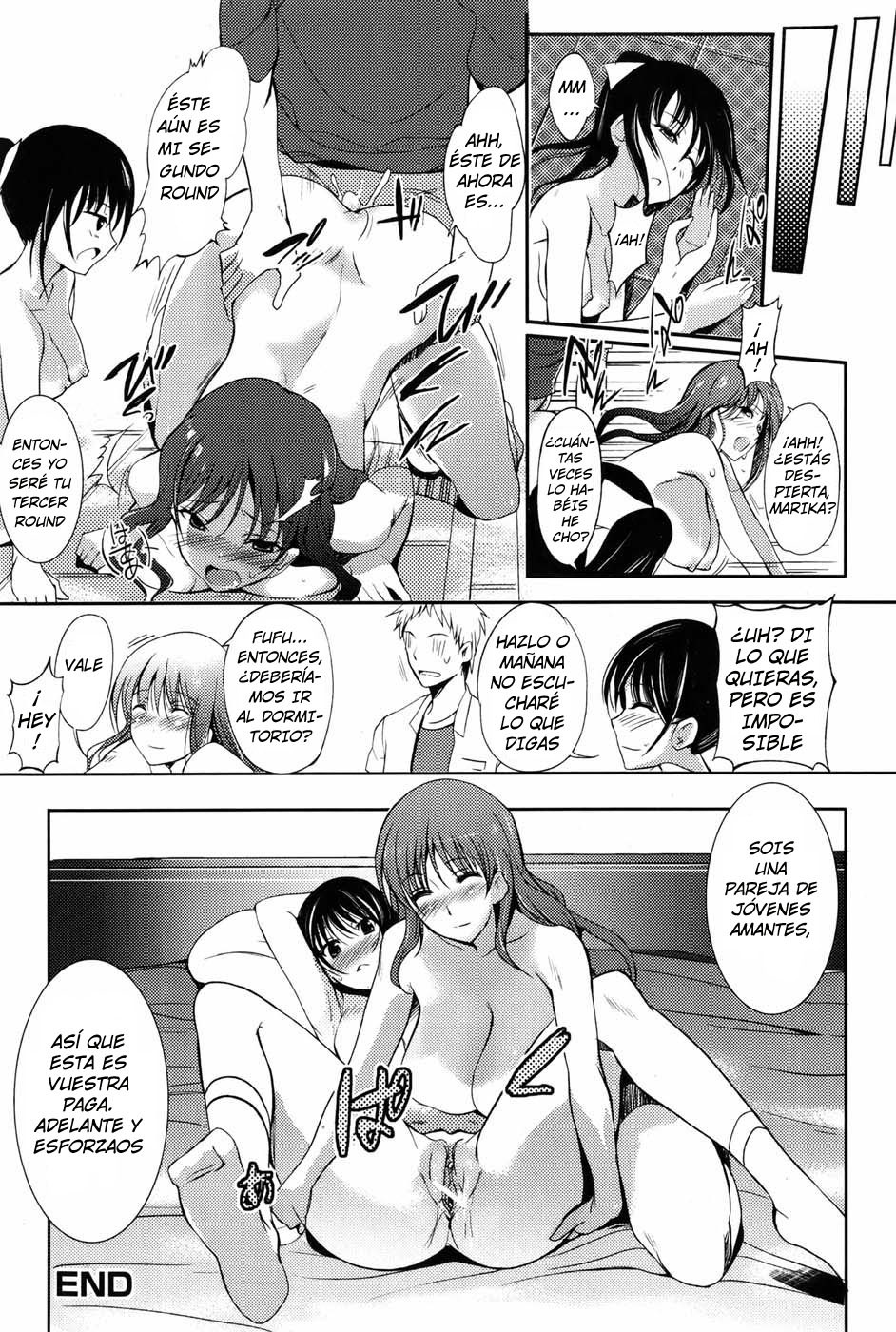 [Hanpera] Happening Love | Happening Rough (Jun-ai Kajitsu 2010-07) [Spanish] [Japandream Scantrad] page 19 full