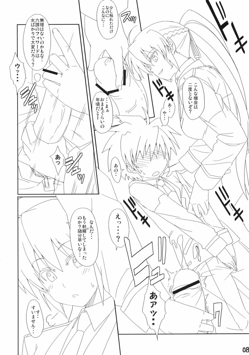 (C73) [CHICKEN Shark (Kurosyo)] Signum→Funclub (Magical Girl Lyrical Nanoha) page 7 full