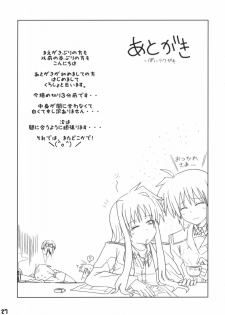 (C73) [CHICKEN Shark (Kurosyo)] Signum→Funclub (Magical Girl Lyrical Nanoha) - page 26