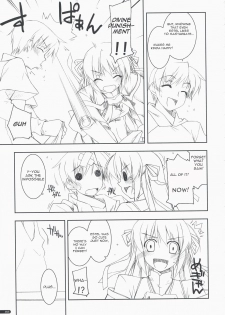 (COMIC1☆3) [ANGYADOW (Shikei)] Kidou Shuusei | Orbital Adjustment (Yoake Mae Yori Ruriiro na) [English] [Maidguitar] - page 12