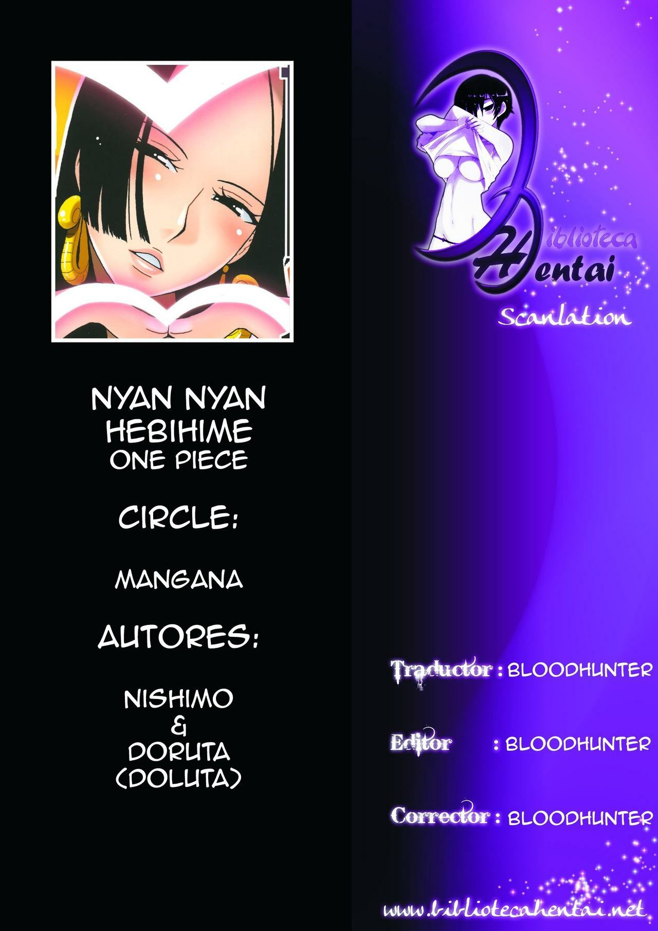 (C76) [MANGANA (Doluta, Nishimo)] NyanNyan Hebihime (One Piece) [Spanish] [Biblioteca Hentai] page 35 full