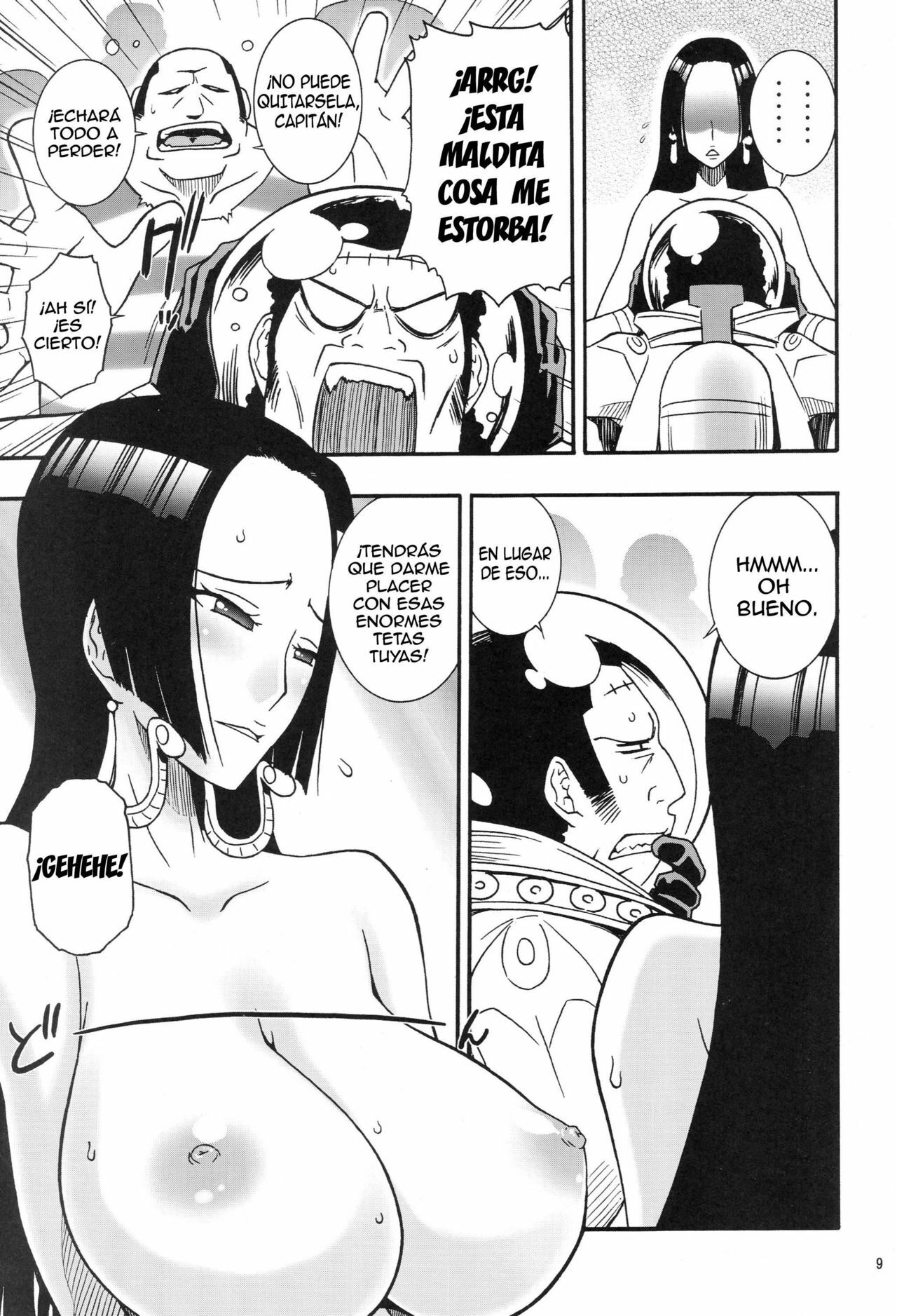 (C76) [MANGANA (Doluta, Nishimo)] NyanNyan Hebihime (One Piece) [Spanish] [Biblioteca Hentai] page 8 full