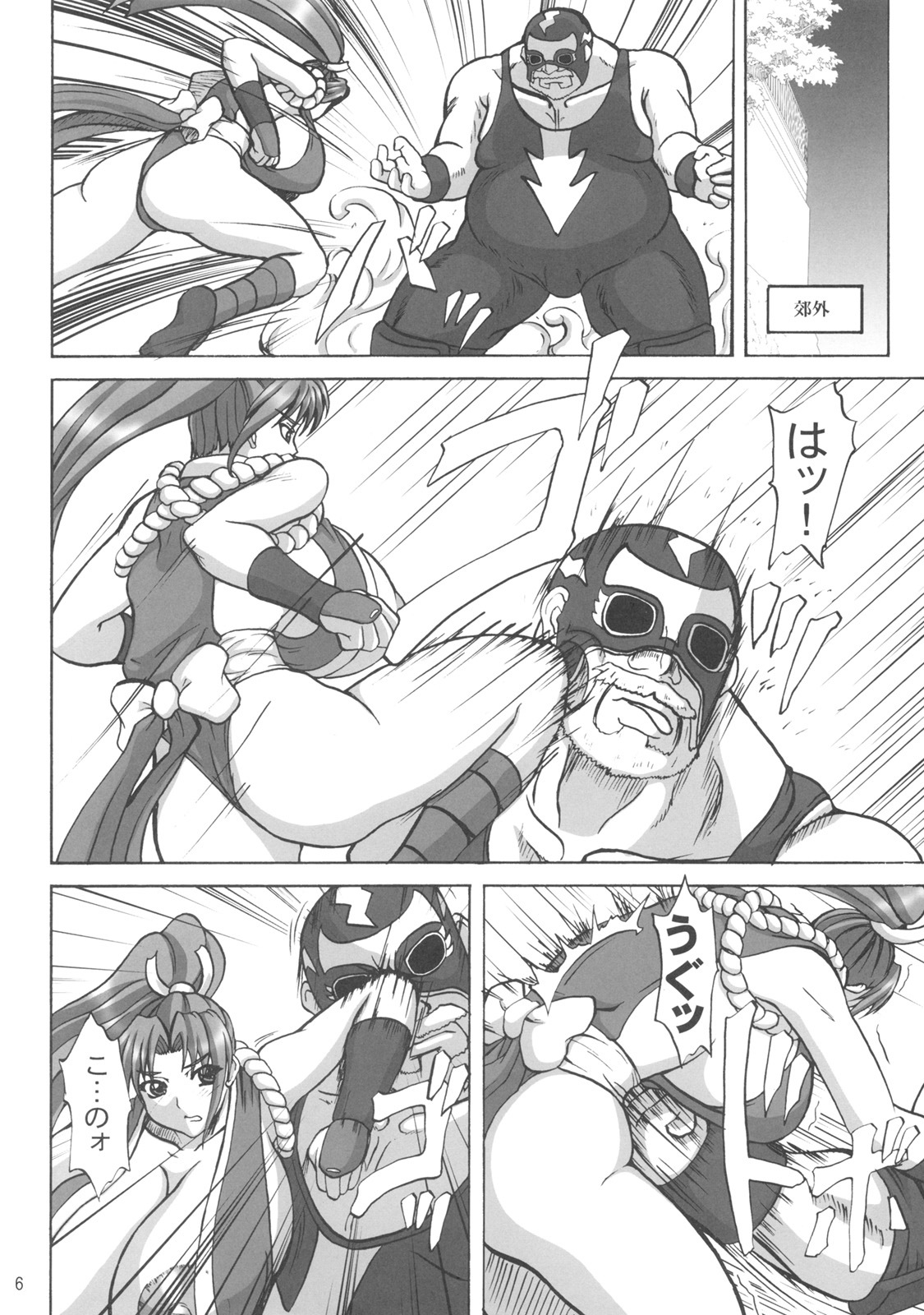 (SC35) [Anglachel (Yamamura Natsuru)] Shiranui Mai Juuban Shoubu Sono Ichi Raiden Hen (King of Fighters) page 5 full