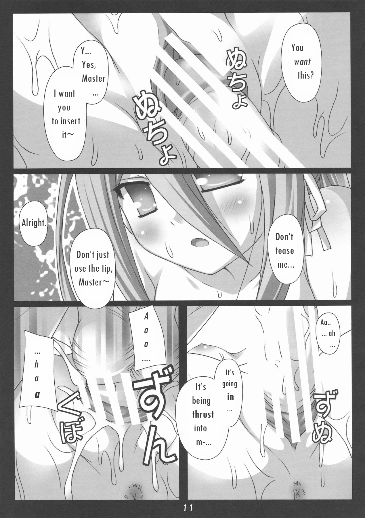 (COMIC1☆3) [Nirvana Soft (HIRONII)] Felli no Hi-Mitsu Tokkun (Chrome Shelled Regios) [English] page 11 full