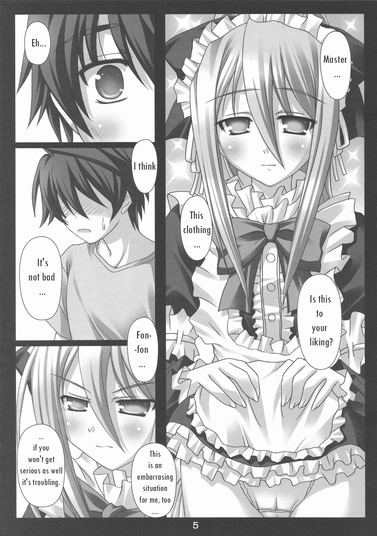 (COMIC1☆3) [Nirvana Soft (HIRONII)] Felli no Hi-Mitsu Tokkun (Chrome Shelled Regios) [English] page 5 full