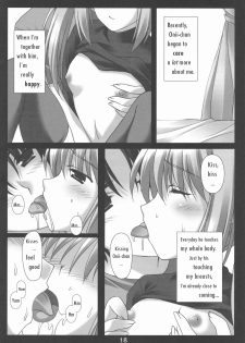 (COMIC1☆3) [Nirvana Soft (HIRONII)] Felli no Hi-Mitsu Tokkun (Chrome Shelled Regios) [English] - page 18