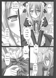 (COMIC1☆3) [Nirvana Soft (HIRONII)] Felli no Hi-Mitsu Tokkun (Chrome Shelled Regios) [English] - page 6