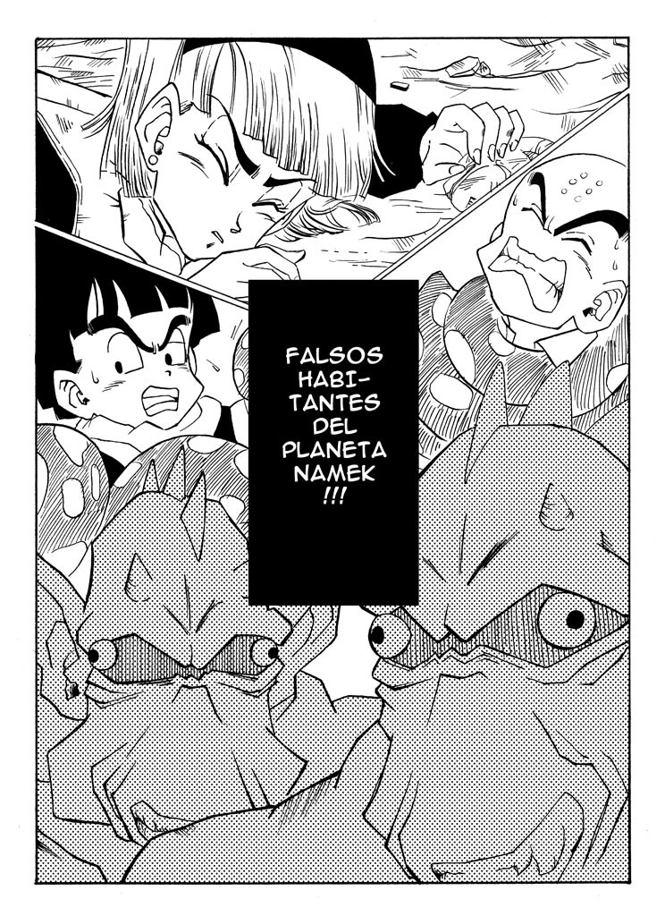 [Yamamoto] Fake Namekians [Falsos habitantes del planeta Namek!!!] (Dragonball) [Spanish] page 1 full