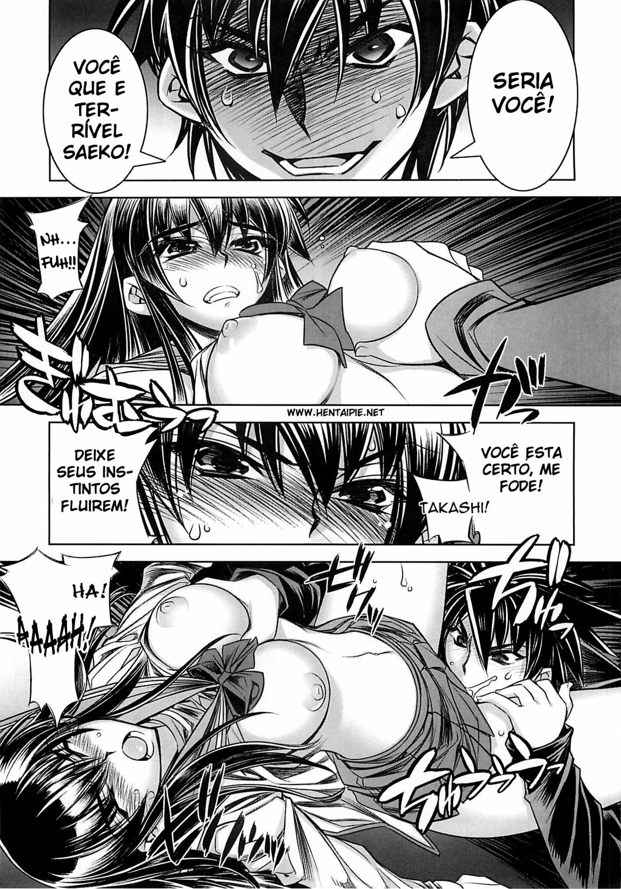 (C74) [Kashiwa-ya (Hiyo Hiyo)] D[O]HOTD2 D.O.D. (Gakuen Mokushiroku HIGHSCHOOL OF THE DEAD) [Portuguese-BR] [HentaiPie] page 9 full