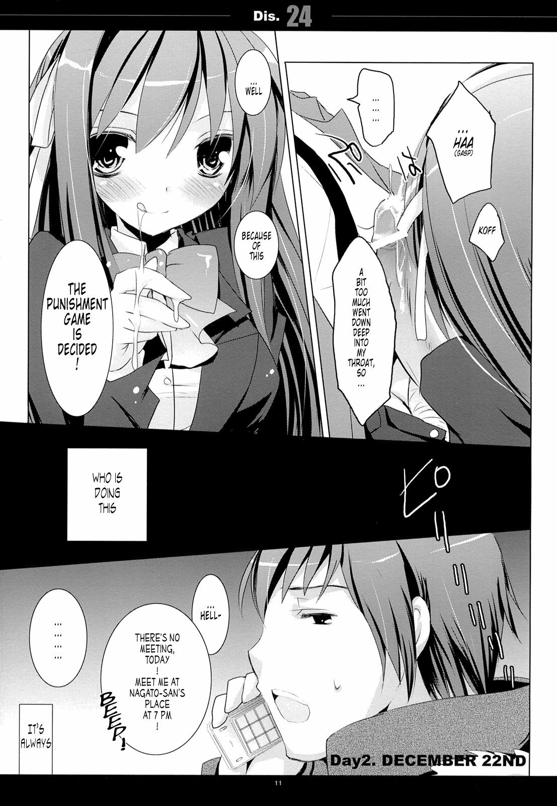 (C75) [honeyking (Mitsu King)] Dis.24 (The Melancholy of Haruhi Suzumiya) [English] [Tonigobe] page 10 full