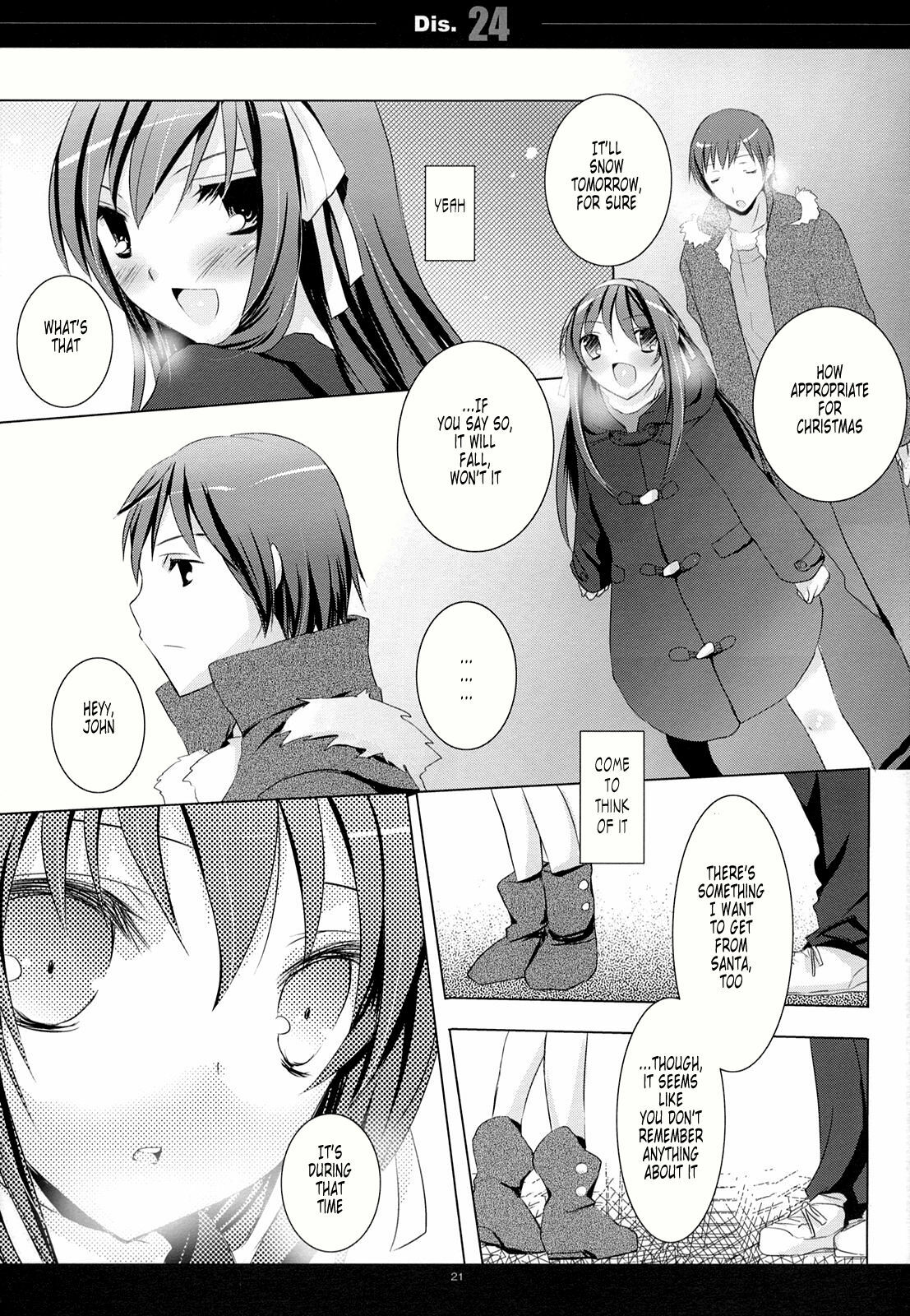 (C75) [honeyking (Mitsu King)] Dis.24 (The Melancholy of Haruhi Suzumiya) [English] [Tonigobe] page 20 full