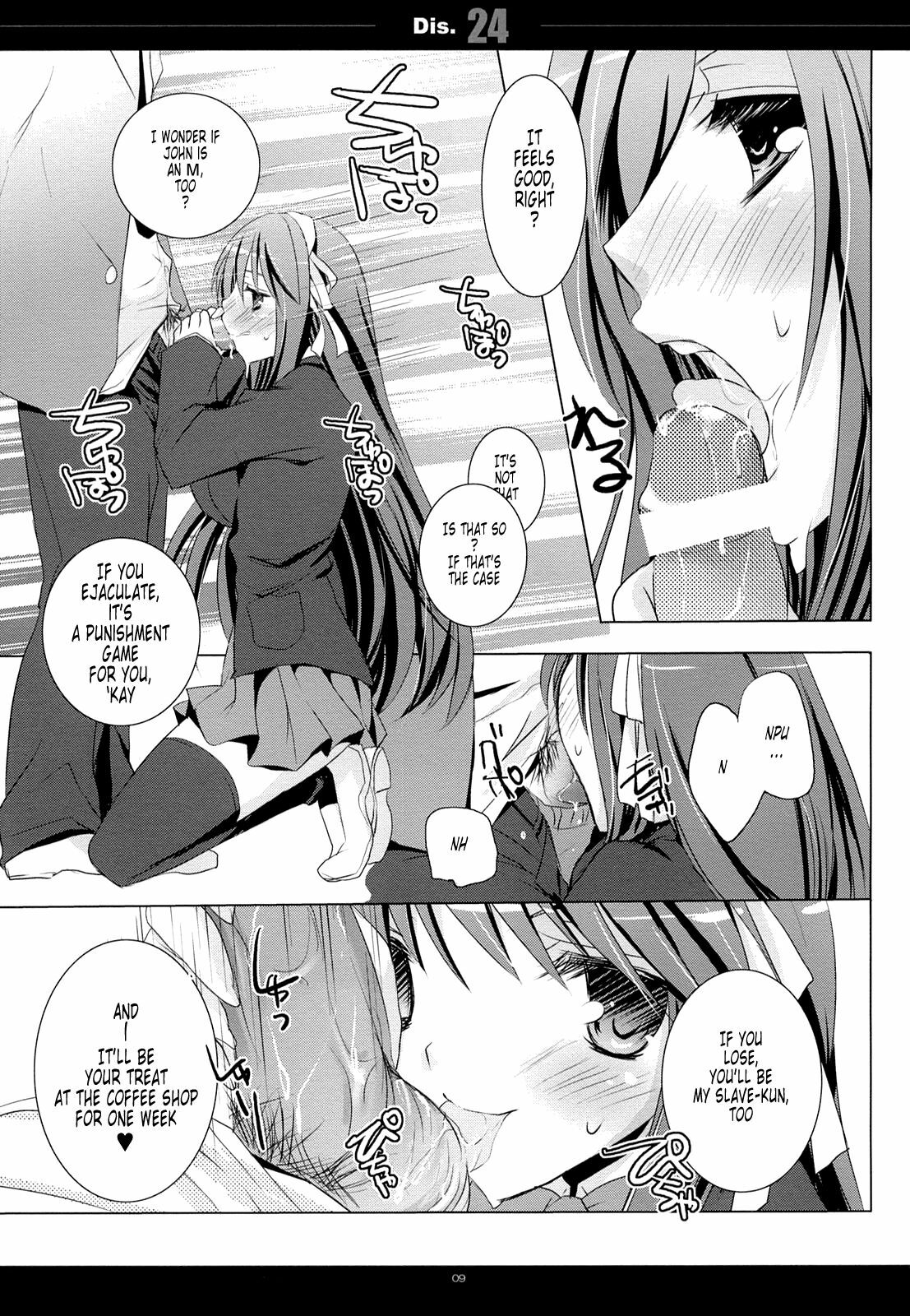 (C75) [honeyking (Mitsu King)] Dis.24 (The Melancholy of Haruhi Suzumiya) [English] [Tonigobe] page 8 full