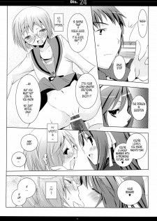 (C75) [honeyking (Mitsu King)] Dis.24 (The Melancholy of Haruhi Suzumiya) [English] [Tonigobe] - page 13