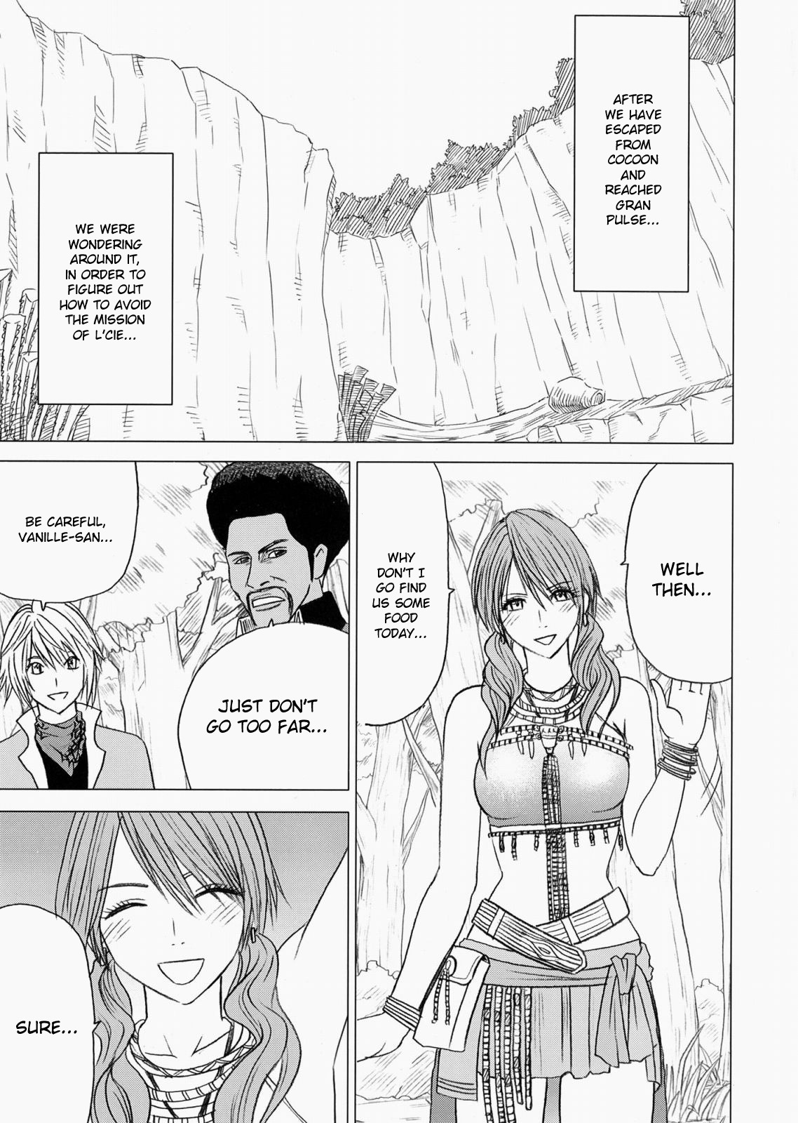 [Crimson] Watashi wa mou Nigerarenai (Final Fantasy XIII) [English] {doujin-moe.us} page 2 full