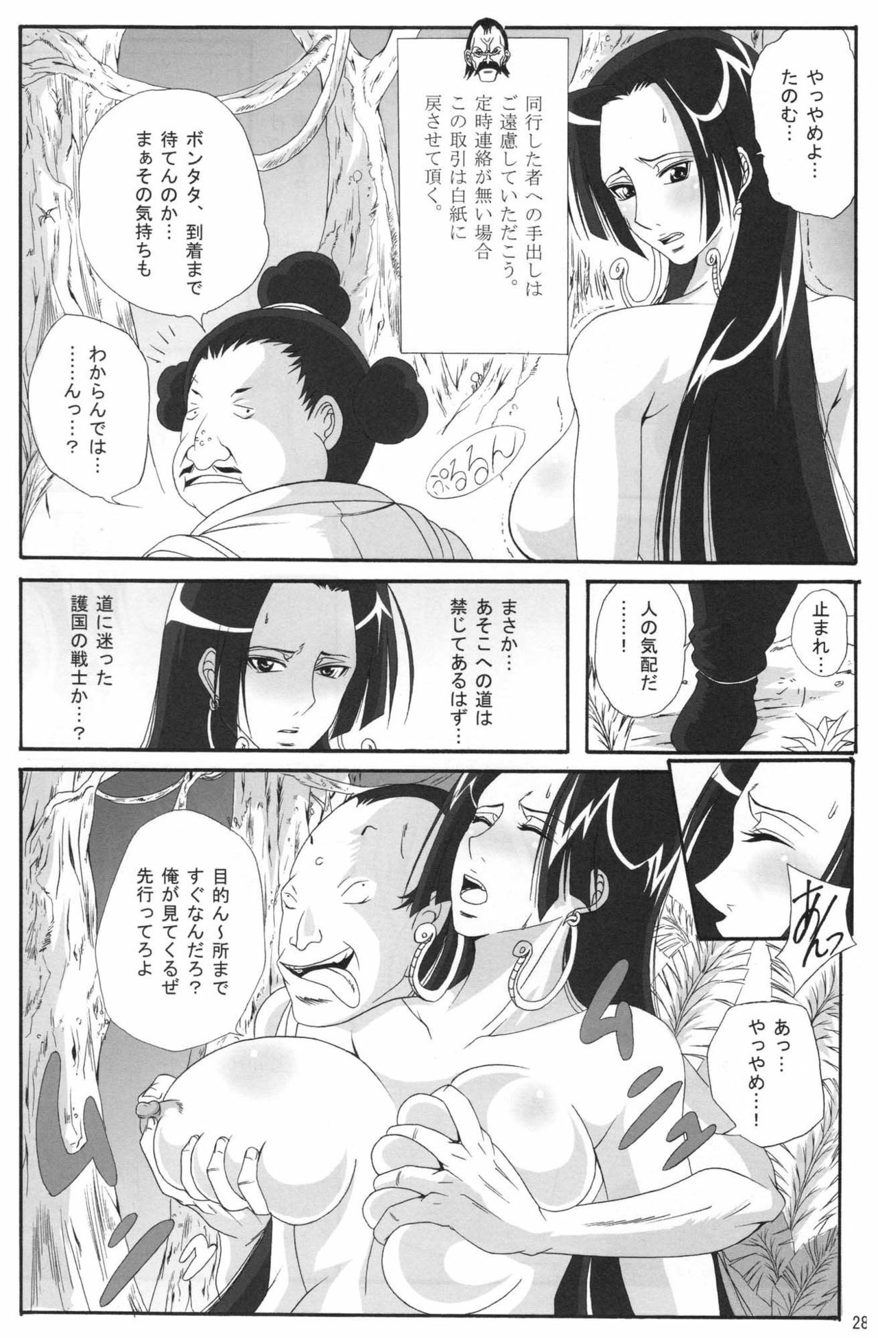 (C76) [Kairanban (Bibi)] Benten Kairaku 11 Hebirei (One Piece) page 27 full