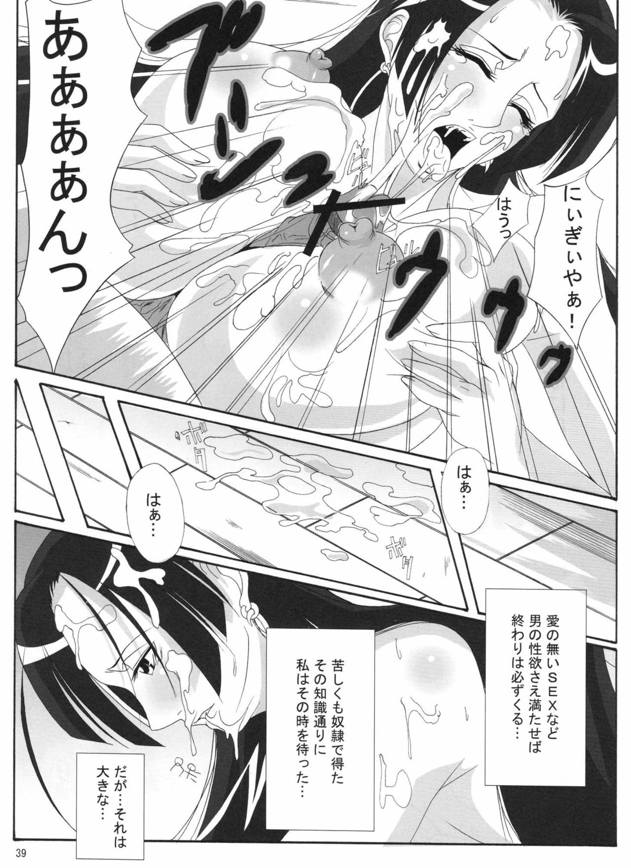 (C76) [Kairanban (Bibi)] Benten Kairaku 11 Hebirei (One Piece) page 38 full