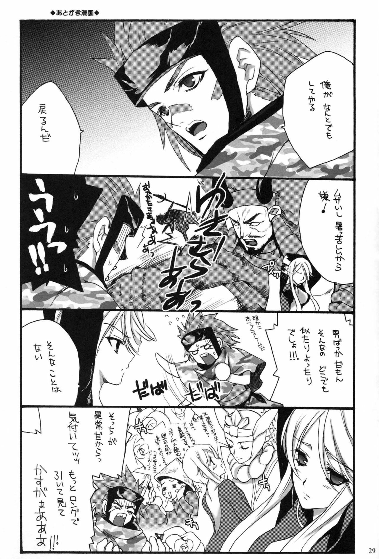 (ComiChara 2) [Hanzai Tengoku (Hasei Agana)] SyuU-U (Sengoku Basara) page 28 full