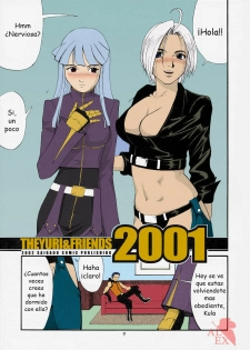 (SC15) [Saigado] The Yuri & Friends 2001 (King of Fighters) [Spanish] [Asuka Langley] [Colorized] [Decensored] - page 9