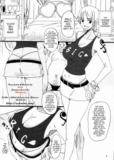 (C76) [Dashigara 100% (Minpei Ichigo)] Nami ni norou! | Hop Aboard Nami! (One Piece) [English] [SaHa] - page 3