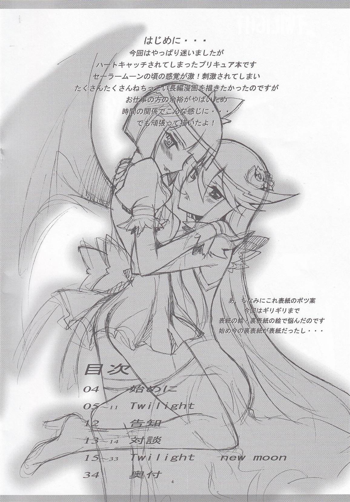 (C78) [Project Harakiri (Kaishaku)] Twilight ~Newmoon~ (Heart Catch Precure!) page 3 full