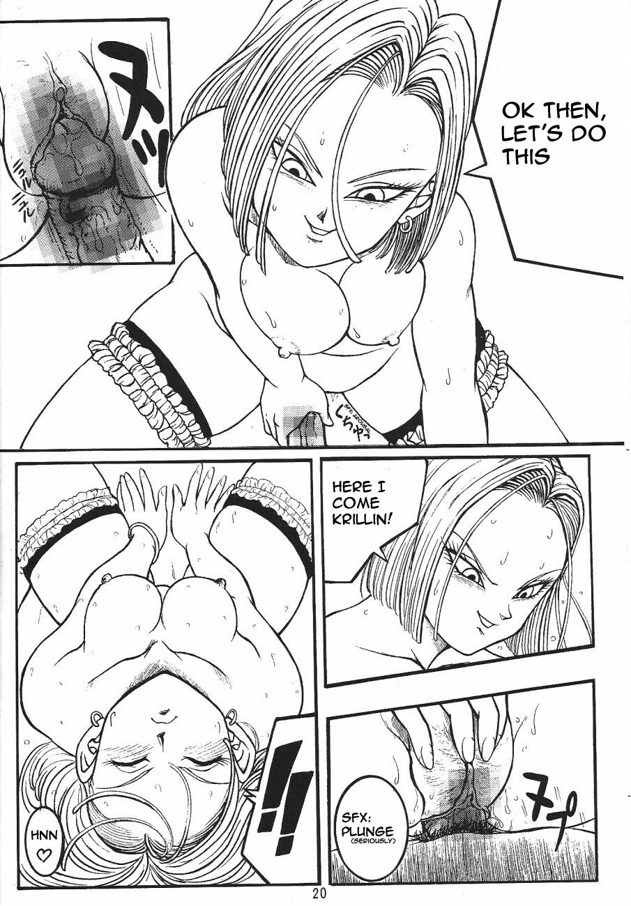 (C71) [Rehabilitation (Garland)] DragonBall H Maki San (Dragon Ball Z) [English] [hyarugu] page 19 full