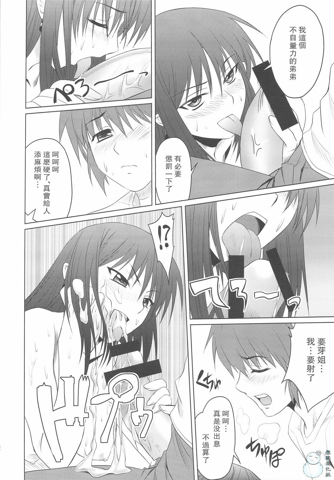 (C76) [Shikitenshi (Takahiro, Shironeko Sanbou)] Aneshita! Kaname (Nee, Chanto Shiyou yo!) [Chinese] [飞雪汉化组] page 11 full