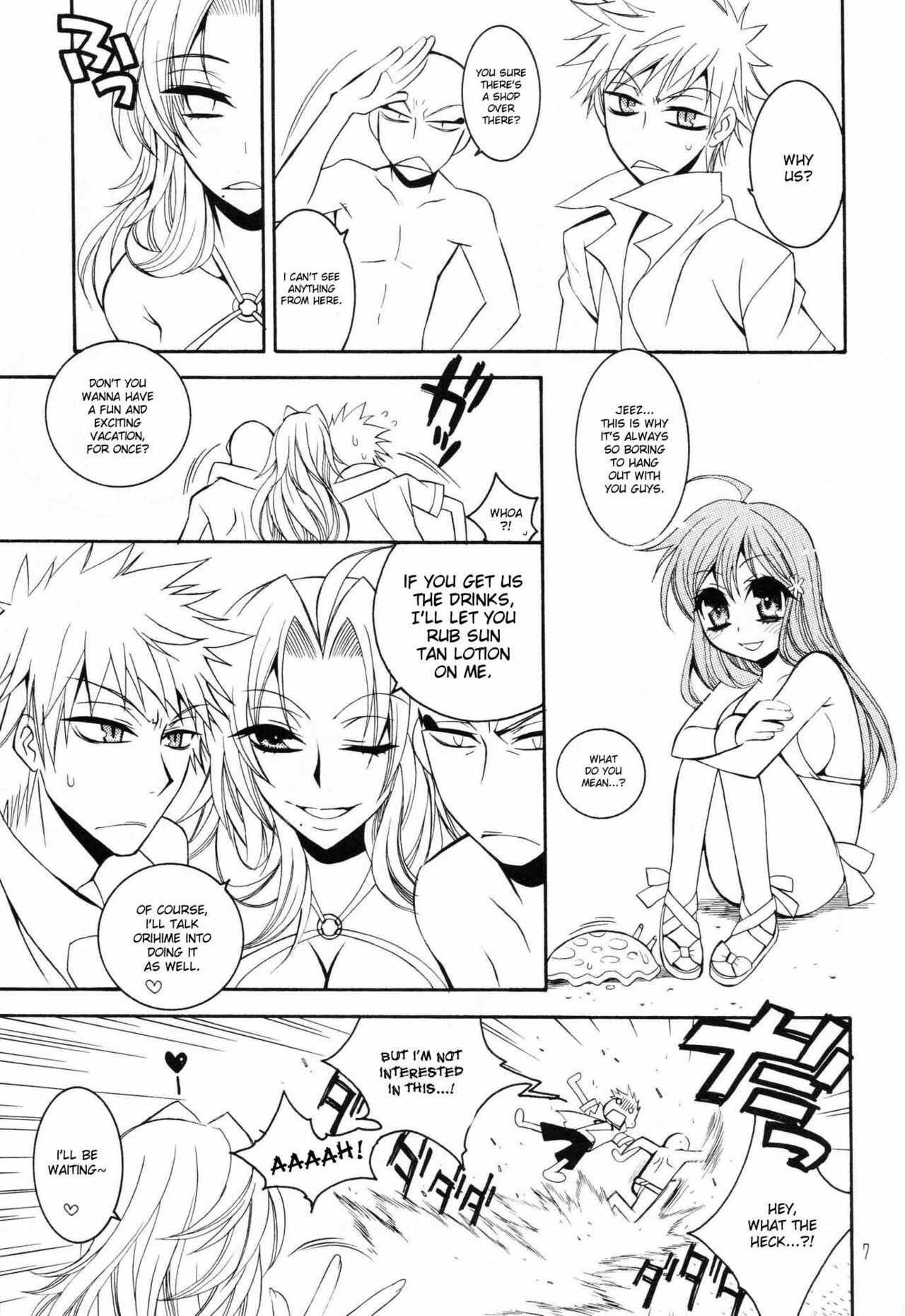 (C76) [Subsonic Factor (Tajima Ria)] Addict Shine! (Bleach) [English] {doujin-moe.us} page 6 full