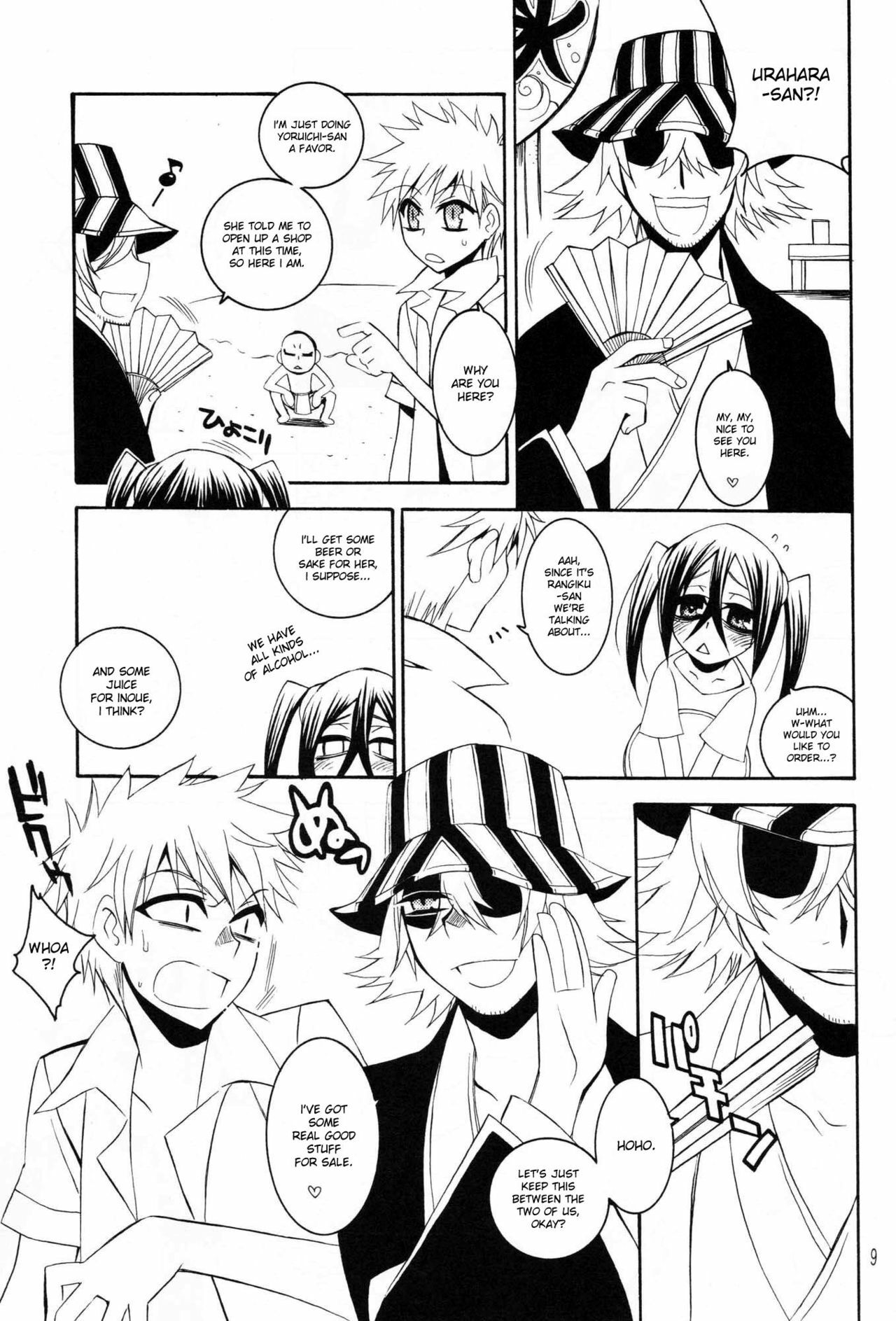 (C76) [Subsonic Factor (Tajima Ria)] Addict Shine! (Bleach) [English] {doujin-moe.us} page 8 full