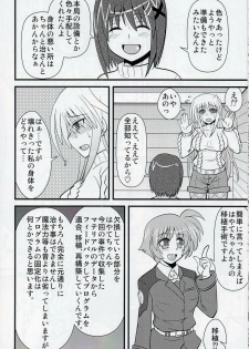 (Lyrical Magical 9) [Shonnaka-dou (Mitsurugi Tsurugi)] Ainsu (Mahou Shoujo Lyrical Nanoha) - page 21