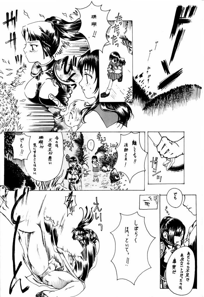 (C64) [Sharuru Tekken Seisai (Kashiwagi Tamako)] Netsuai Mousou Shoukougun (Inuyasha) page 9 full