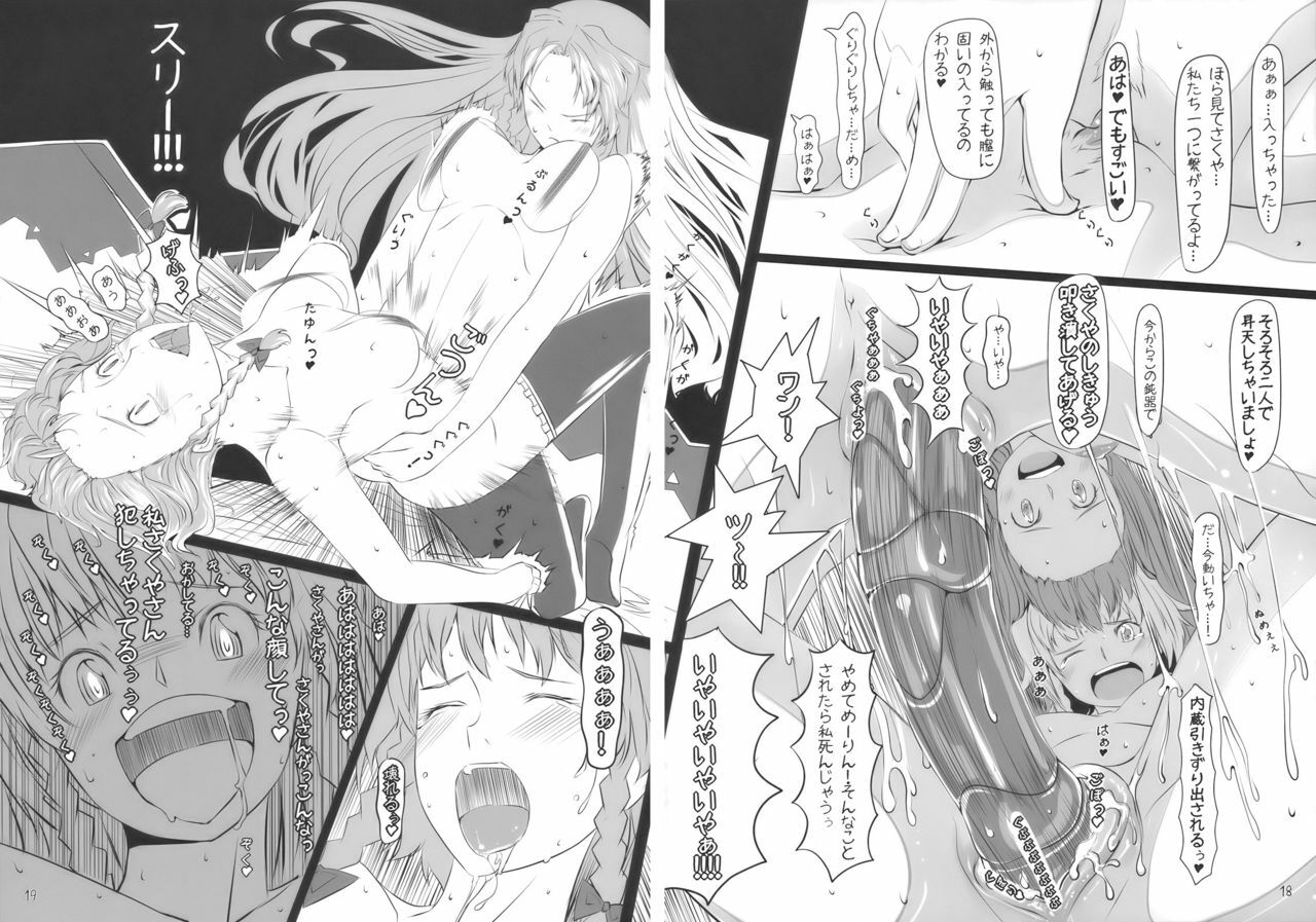 (COMIC1☆4) [telomereNA (Gustav)] Kano x Kano (Touhou Project) page 19 full