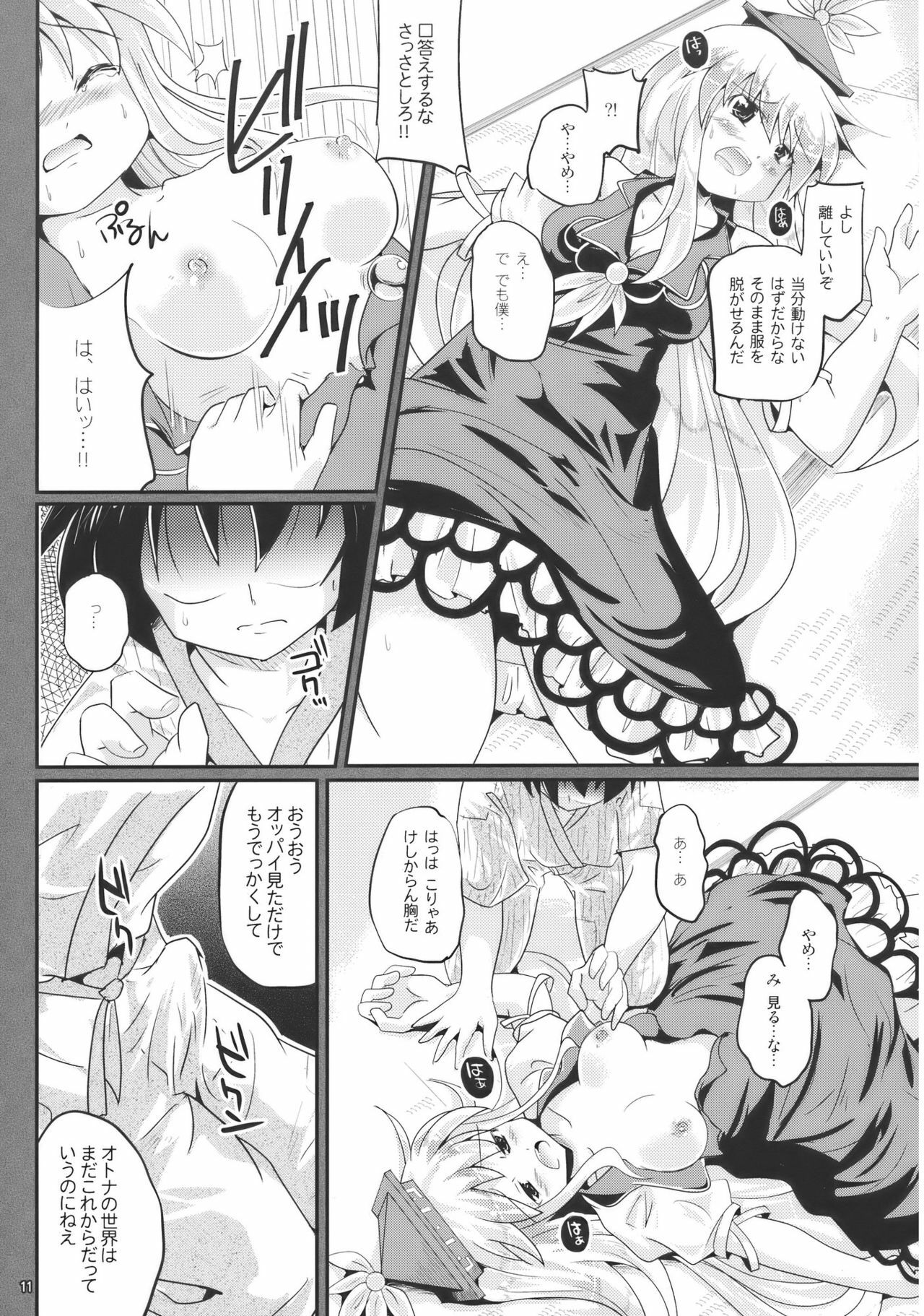 (SC48) [Pixel Cot. (Habara Meguru)] Netori no Kanade (Touhou Project) page 11 full