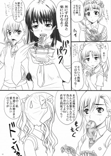 (COMIC1☆4) [Nozarashi (Nozarashi Satoru)] Toaru Yonin no Abnormal Play (Toaru Kagaku no Railgun) - page 11