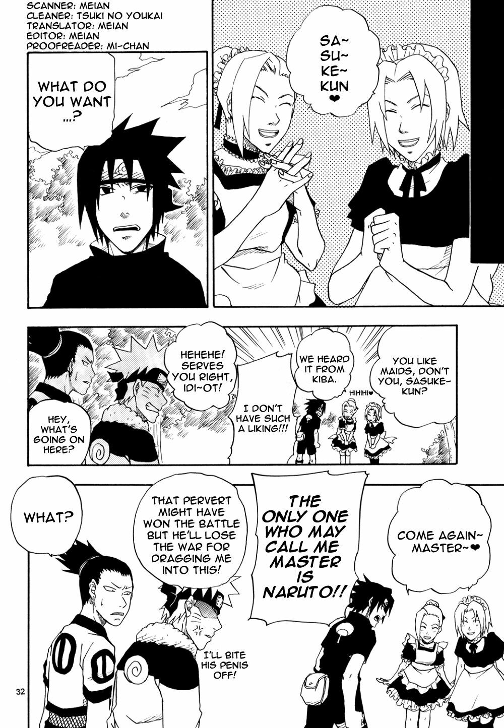 [Uzu-uzu Company (Shishimaru)] Goshujin-sama no Oose no mama ni (Naruto) [English] [utopia-doujinshi] page 31 full