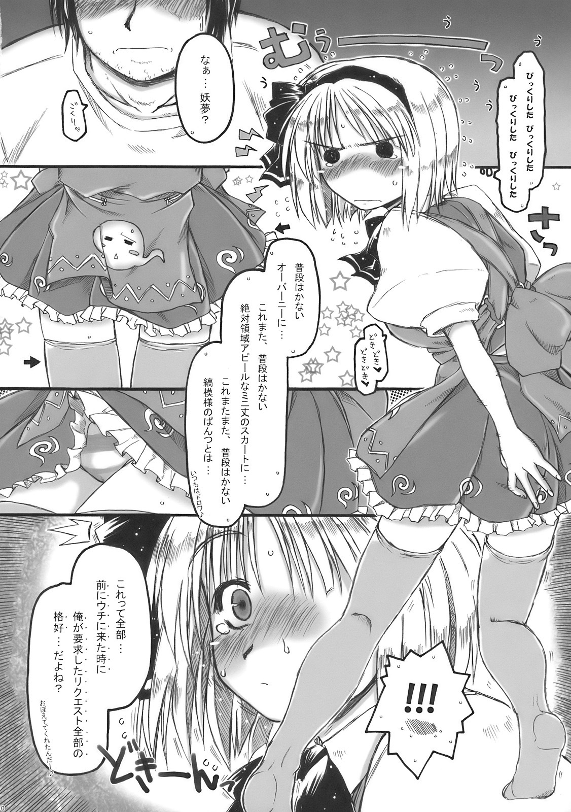 (COMIC1☆4) [Ankoku-Bousougumi (Ainu Mania)] Myon na Kayoizuma wa Ikaga deshou? (Touhou Project) page 10 full