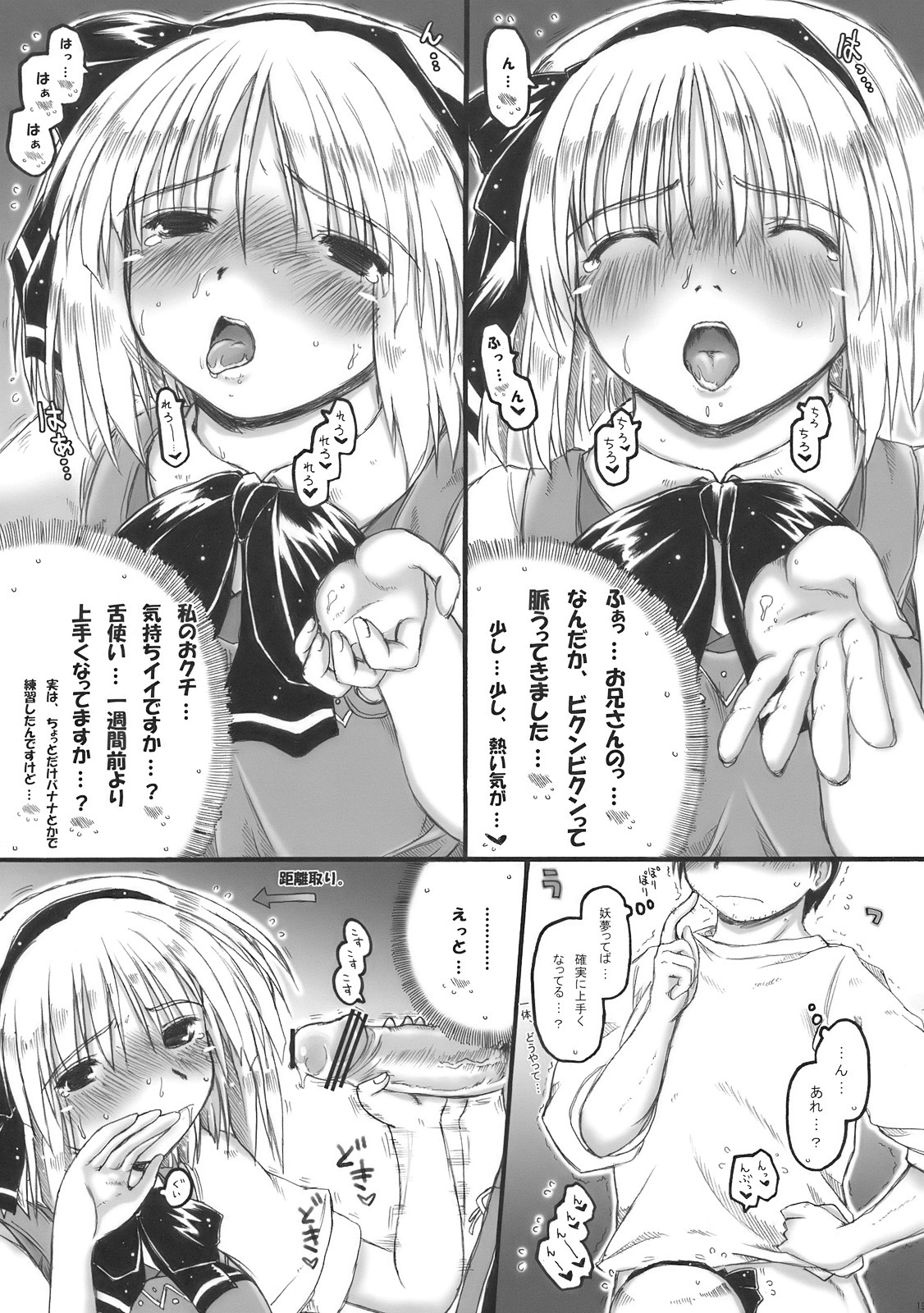 (COMIC1☆4) [Ankoku-Bousougumi (Ainu Mania)] Myon na Kayoizuma wa Ikaga deshou? (Touhou Project) page 19 full