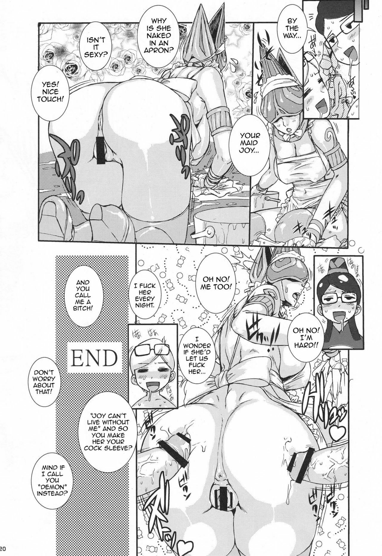 (COMIC1☆4) [Escargot Club (Various)] Bitch & Fetish 2 - Stupid Spoiled Whores (Bayonetta) [English] {doujin-moe.us} page 21 full