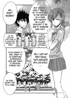 (C78) [GOLD RUSH (Suzuki Address)] Touma x Misaka's Moe Doujinshi (Toaru Majutsu no Index) [English] [doujin-moe.us] - page 26