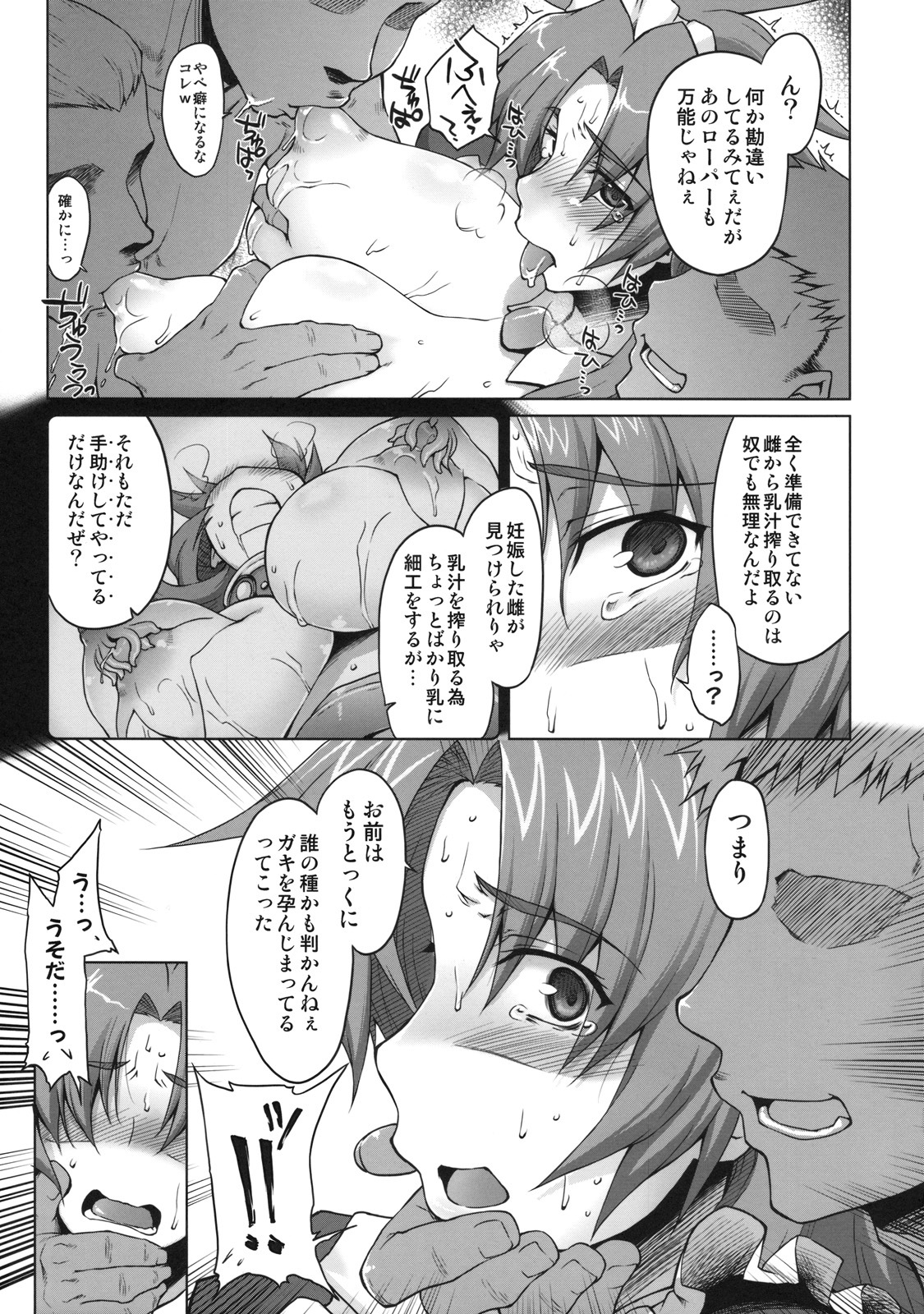 (C78) [Sago-Jou (Seura Isago)] Meushi Gizoku ~Risty Rin After~ (Queen's Blade) page 26 full