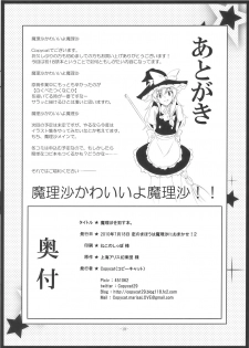 (KoiMari2) [DryFood. (copycat)] Marisa wo Okasu Hon. (Touhou Project) - page 17