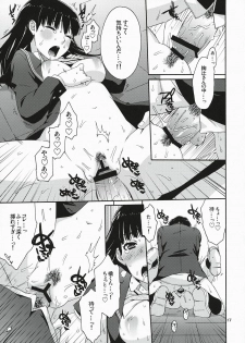 (C78) [apricot (Anji, Kuroo)] Omote to Ura no Himitsu to Naisho. (Amagami) - page 16